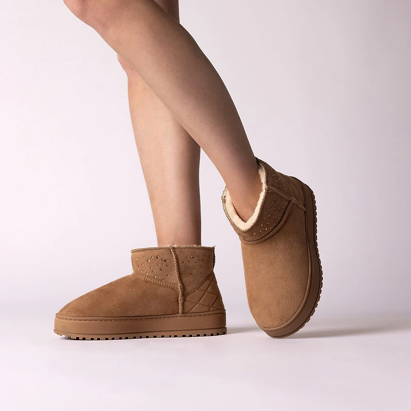 Journee Collection Womens Tarla Flat Heel Booties
