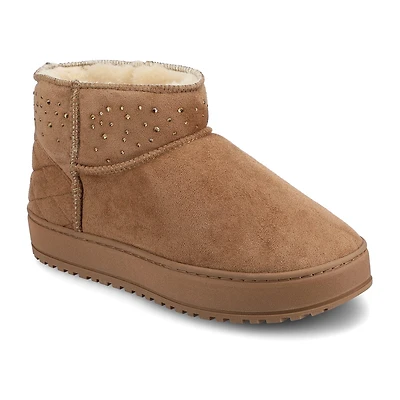 Journee Collection Womens Tarla Flat Heel Booties