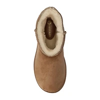 Journee Collection Womens Tarla Flat Heel Booties