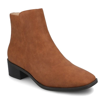 Journee Collection Womens Cappri Stacked Heel Booties
