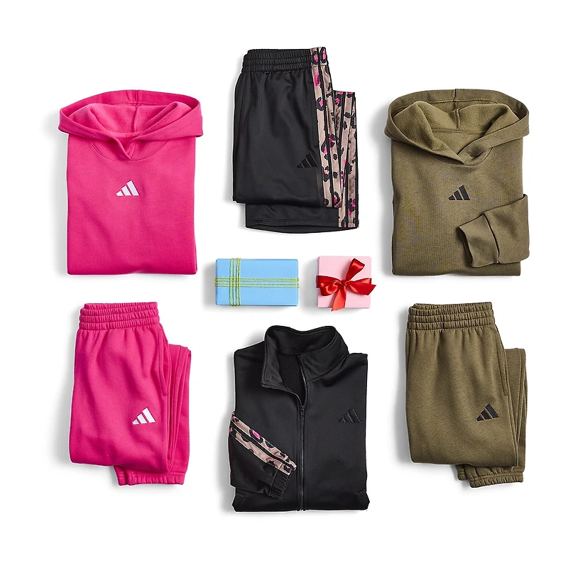adidas Big Kid Girls 2-pc. Track Suit