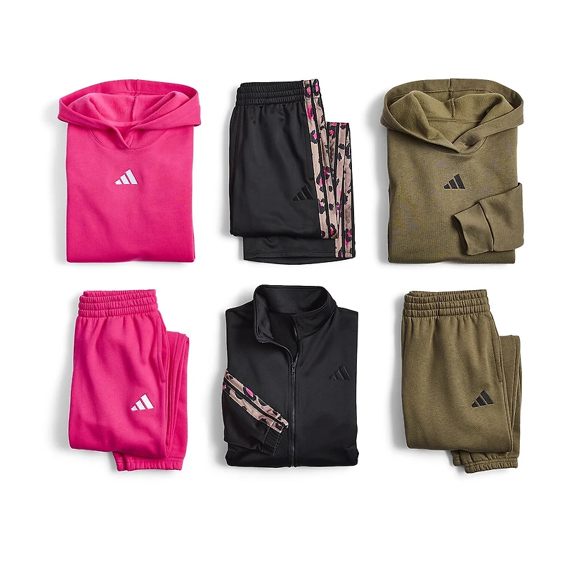 adidas Big Kid Girls 2-pc. Track Suit