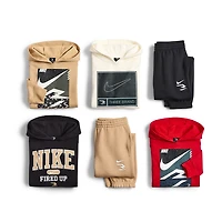 Nike 3BRAND by Russell Wilson Boys Long Sleeve Fleece Active Hoodie