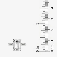 Grown Gorgeous F, Vs2 Womens 3 1/2 CT. T.W Lab White Diamond 14K Gold or Platinum Radiant-cut Engagement Ring