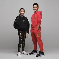 Nike Dri-Fit One Big Kid Girls Quick Dry Knit Active Slim Full Length Leggings