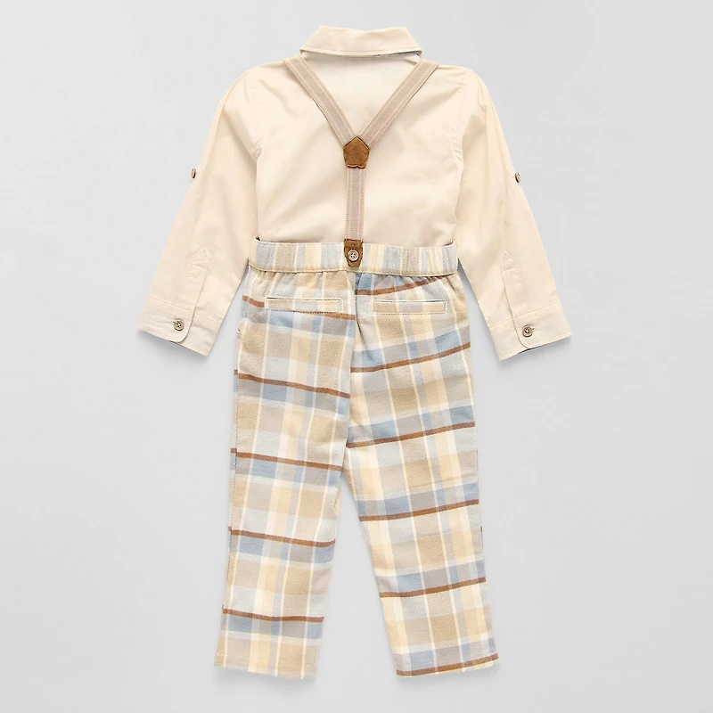 Little Lad Baby Boys 3-pc. Pant Set