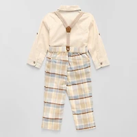 Little Lad Baby Boys 3-pc. Pant Set