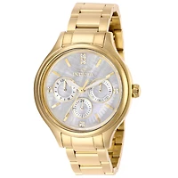 Invicta Womens Gold Tone Stainless Steel Bracelet Watch 28654