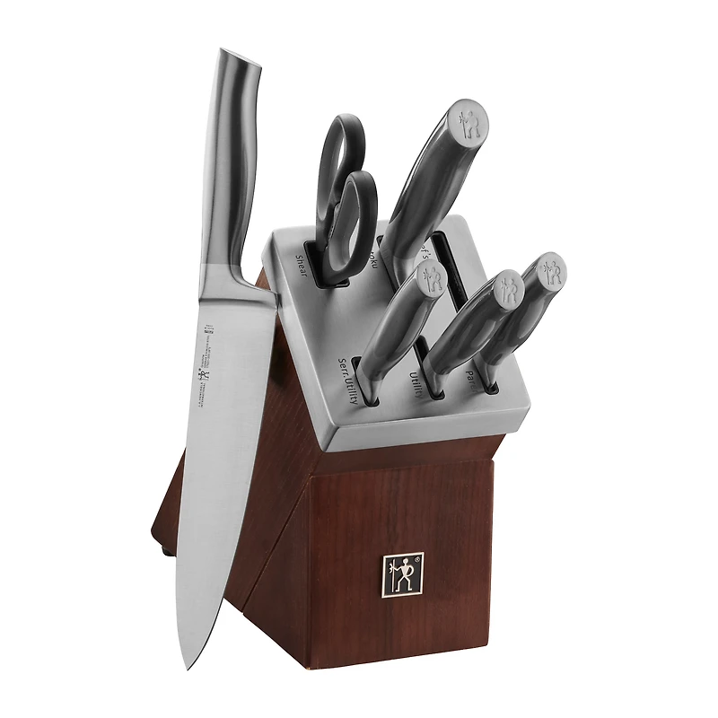 Henckels Graphite 7-Pc. Self Sharpening Knife Block Set