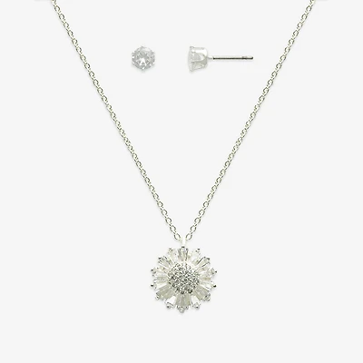 Mixit Womens Flower Hypoallergenic 2-pc. Jewelry Set