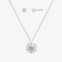 Mixit Womens Flower Hypoallergenic 2-pc. Jewelry Set