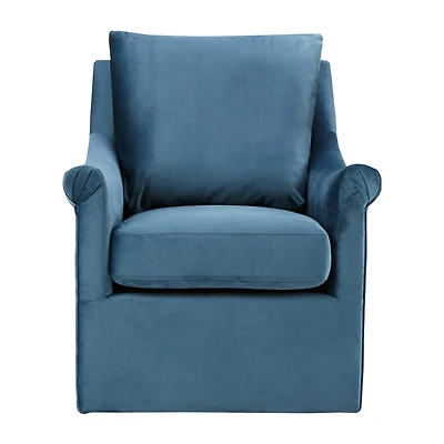 Madison Park Morton Upholstered Swivel Armchair