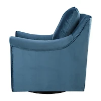 Madison Park Morton Upholstered Swivel Armchair