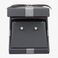 ( G/SI1-SI2 ) 3/8 CT. T.W. Lab-Grown Diamond 10K Gold Round Stud Earrings