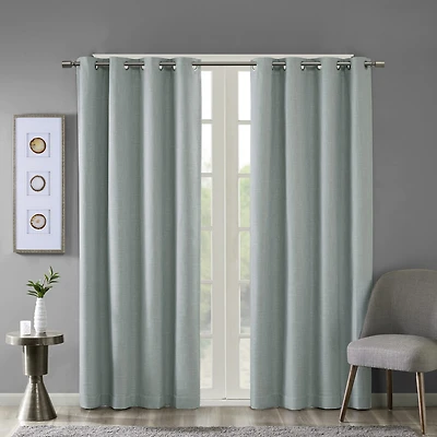 Madison Park Arlie Grommet Top Energy Saving Blackout Single Curtain Panel