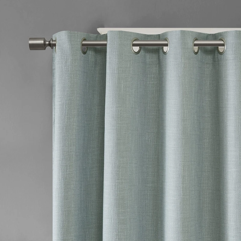 Madison Park Arlie Grommet Top Energy Saving Blackout Single Curtain Panel