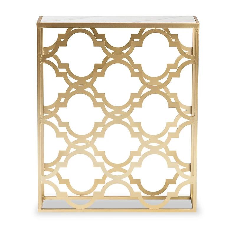 Calanthe Metal Console Table