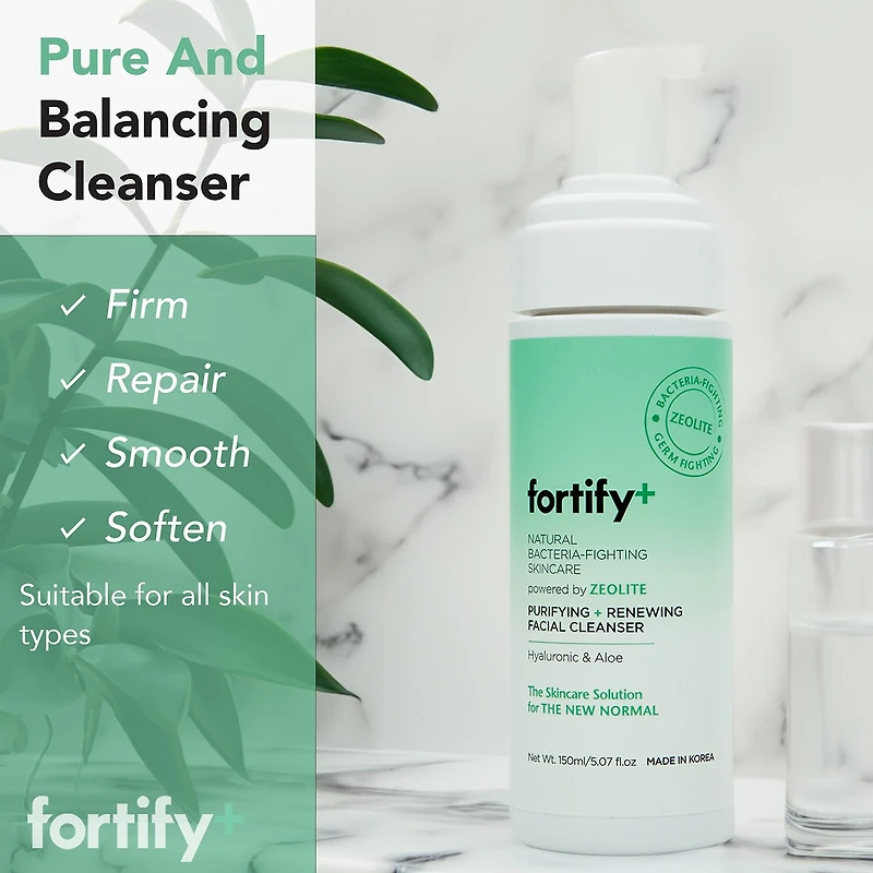 Fortify+ Purifying + Protecting Facial Cleanser