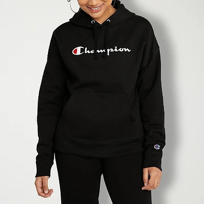 Champion Powerblend Graphic Logo Hoodie