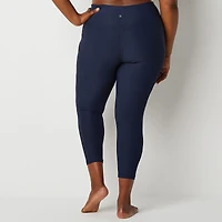 Xersion EverContour Plus Womens High Rise 7/8 Ankle Legging