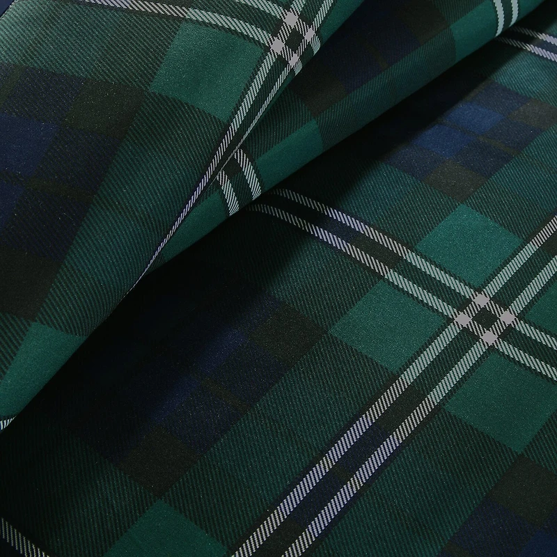 Intelligent Design Cameron Plaid Comforter Set with Decorative Pillow