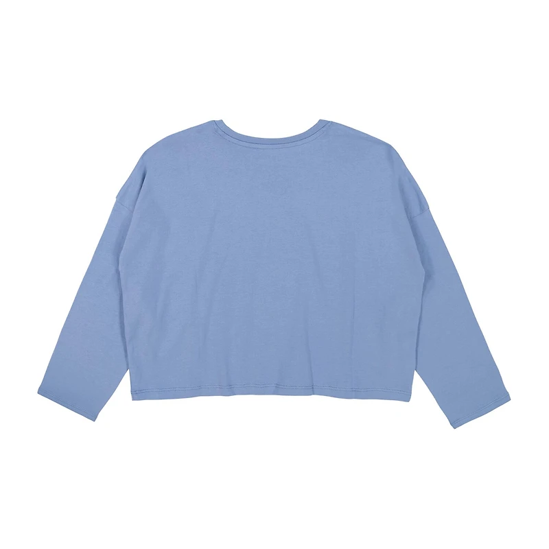 Roxy Big Kid Girls Crew Neck Long Sleeve Modern Fit Graphic T-Shirt