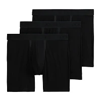Jockey Chafe Proof Cotton Mens 3 Pack Boxer Briefs 9250-004