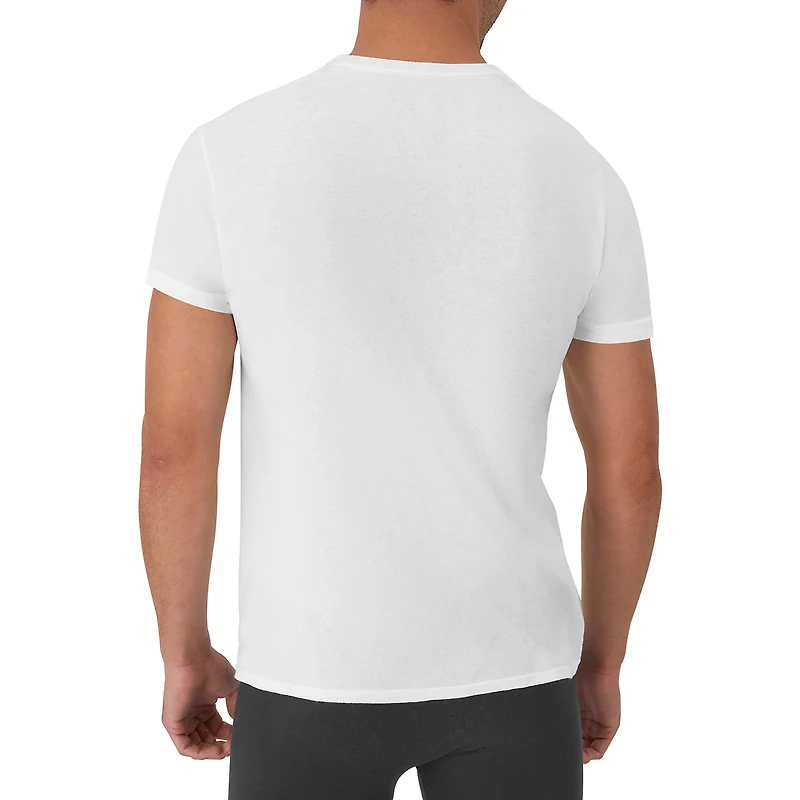 Hanes Fresh Iq Comfort Soft Mens Short Sleeve Crew Neck T-Shirt
