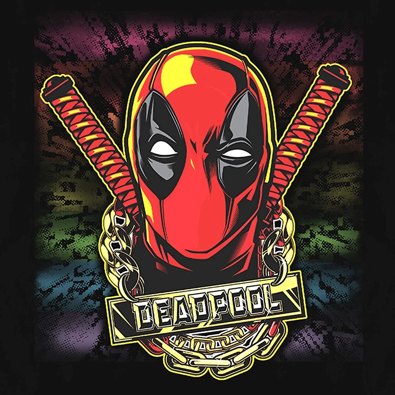 Mens Short Sleeve Deadpool Graphic T-Shirt