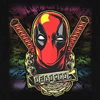 Mens Short Sleeve Deadpool Graphic T-Shirt