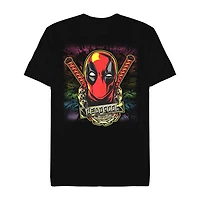 Mens Short Sleeve Deadpool Graphic T-Shirt