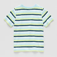 Okie Dokie Toddler & Little Boys Crew Neck Short Sleeve T-Shirt
