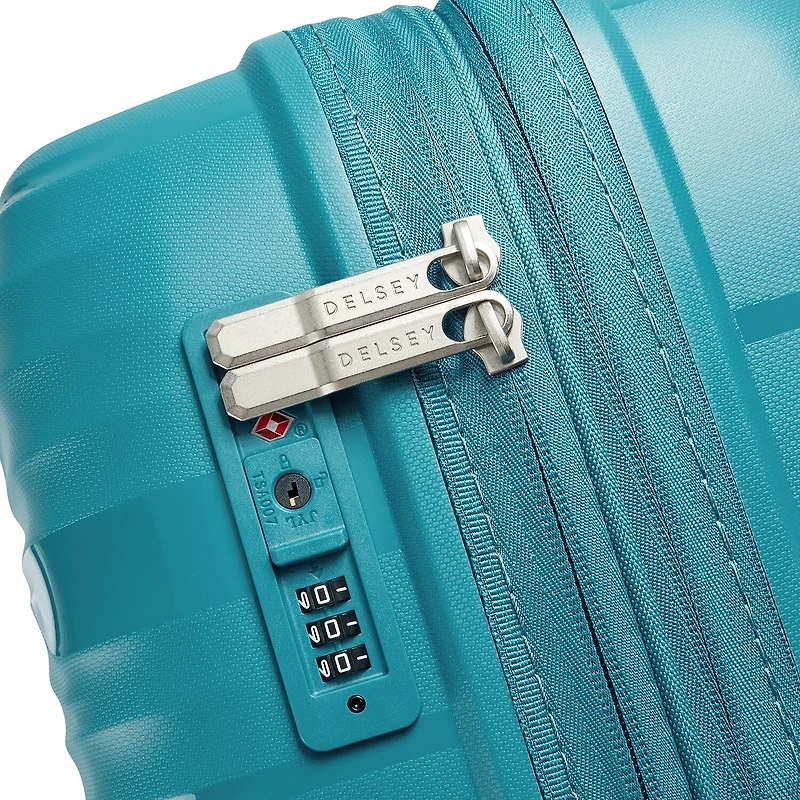 Delsey Paris Dune 20 Inch Hardside Expandable LIGHTWEIGHT Carry-On Spinner Luggage