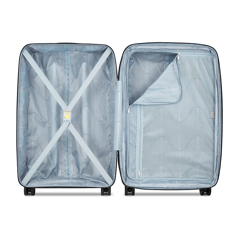 Delsey Paris Dune 25 Inch Hardside Expandable Lightweight Checked Spinner Luggage