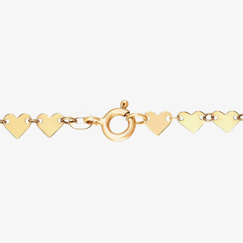 Gold Addiction Womens 14K Gold 18 Inch Link Necklace