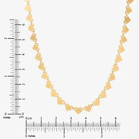 Gold Addiction Womens 14K Gold 18 Inch Link Necklace