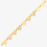 Gold Addiction Womens 14K Gold 18 Inch Link Necklace