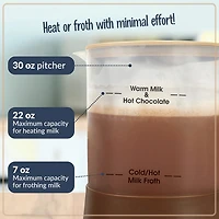Nostalgia FHCM4BR Frother & Hot Chocolate Maker