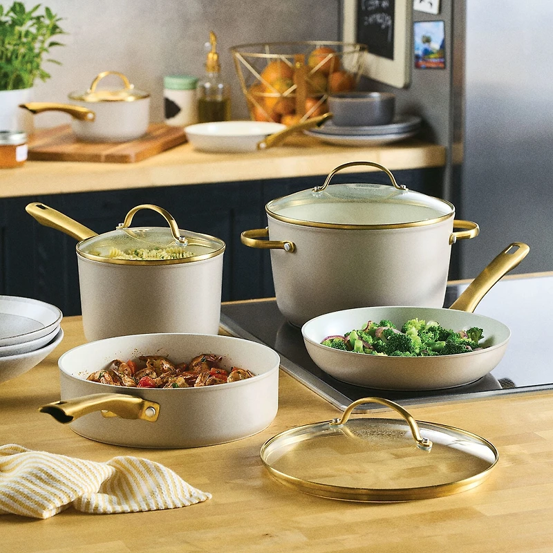 Farberware Forged Induction Ceramic 12-pc. Cookware Set