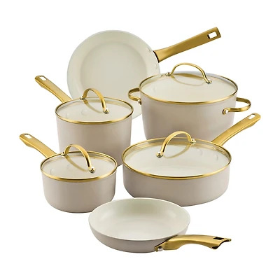Farberware Forged Induction Ceramic 12-pc. Cookware Set