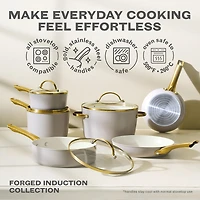 Farberware Forged Induction Ceramic 12-pc. Cookware Set