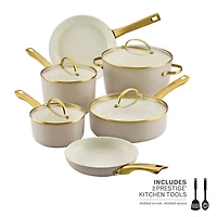 Farberware Forged Induction Ceramic 12-pc. Cookware Set