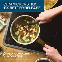 Farberware Forged Induction Ceramic 3-qt. Sauce Pan