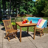 Square Patio Dining Table