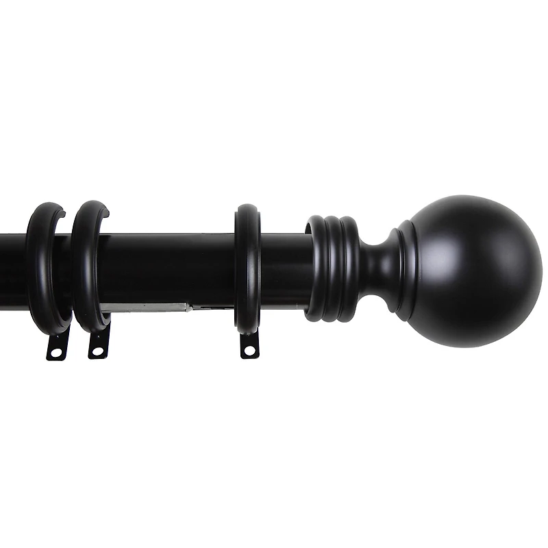 Rod Desyne Sphere Traverse Adjustable Curtain