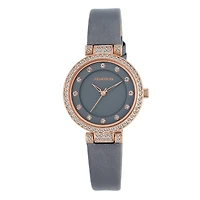 Armitron® Womens Gray Strap Watch