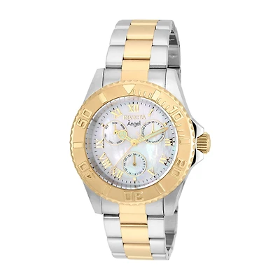 Invicta Womens Two Tone Stainless Steel Bracelet Watch