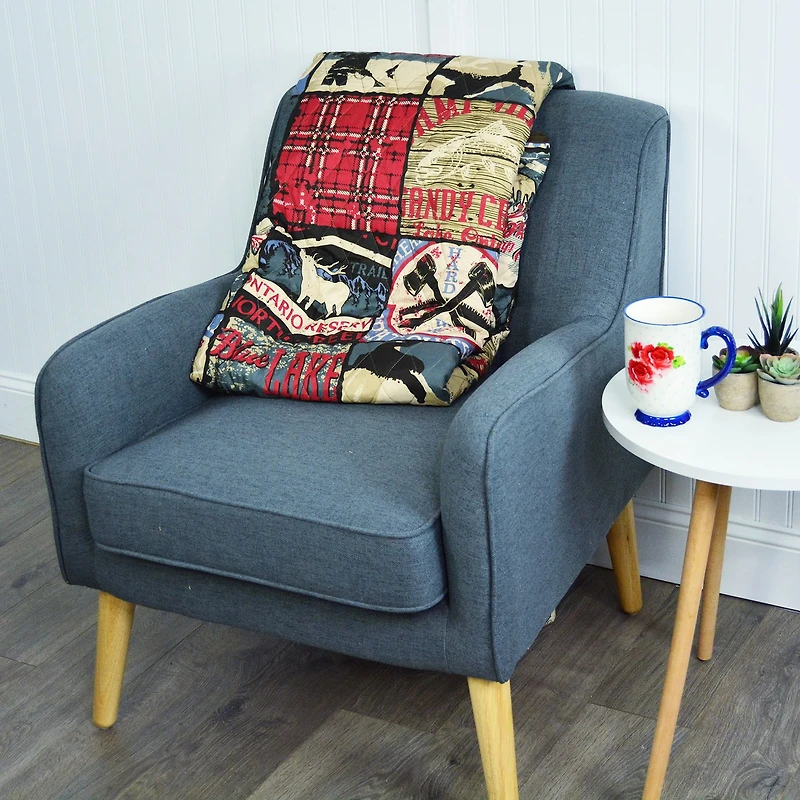 Your Lifestyle By Donna Sharp The Great Outdoors Washable Reversible Lightweight Throw
