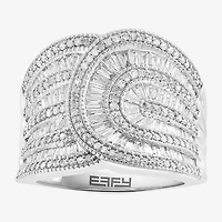 Effy Final Call Womens Natural White Diamond 14K Gold Band