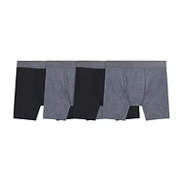 Fruit of the Loom 360 Stretch Coolsoft Mens 4 Pack Boxer Briefs Stc4bb1j
